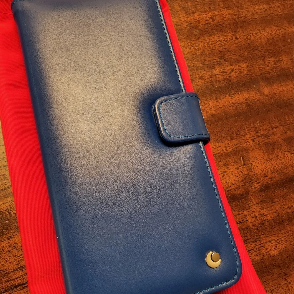 Noreve Custom Leather Tradition B Wallet Folio Cover Samsung Galaxy S21 Ultra